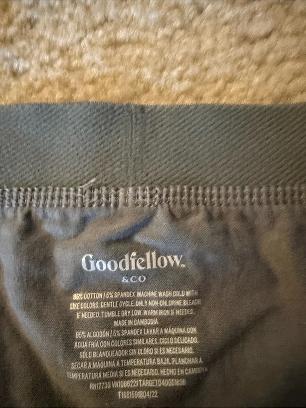 Goodfellow & Co Gray Athletic Boxer Briefs grey navy blue lot 2 NWOT men